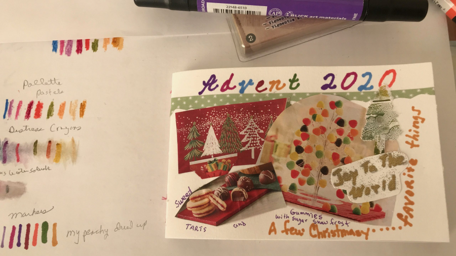 Front Page Advent Art Journal